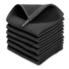 Chiffon Cuisine, 6PCS Torchon Coton Doux et Absorbants, Torchon Main Lavable