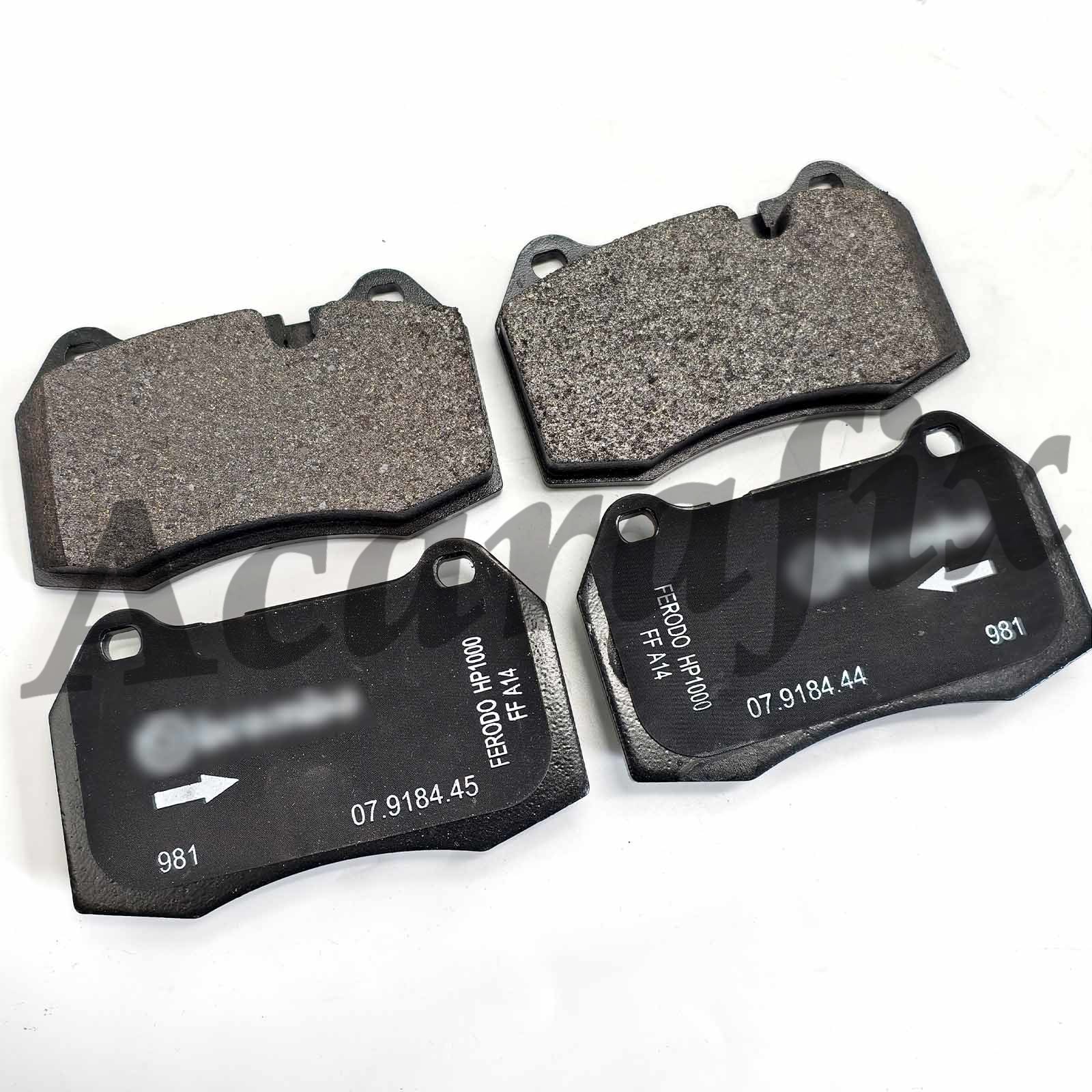 1x New Front Brake Pads Kit for 2004-2012 Maserati Quattroporte 4.2L 673010321