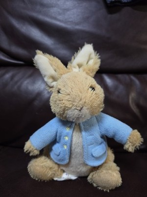 GUND Peter Rabbit 7'' Plush Toy Stuffed Animal Blue Jacket