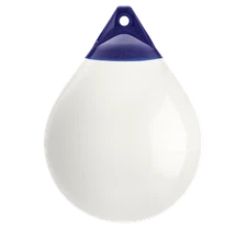 Polyform 96-763-340 A-4 White W/Bar Code MARINE BUOY
