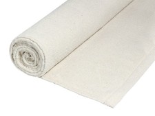 Organic Cotton Woven Yoga Mat - Unbleached, Undyed, All-Natural, Washable, an...