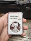 2018-W $1 PROOF AMERICAN SILVER EAGLE, 1 OZ .999 NGC PF-70 ULTRA CAMEO!