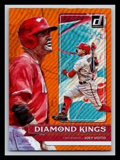 2022 Donruss Holo Orange #23 Joey Votto Cincinnati Reds