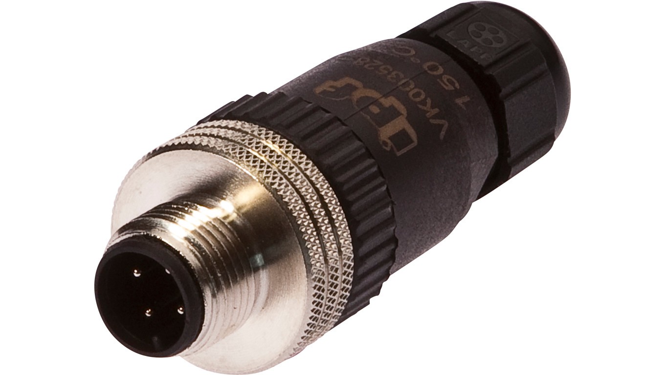 Cable connector, straight, for self assembly VK003528