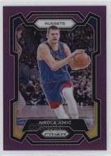 2023-24 Panini Prizm Purple Prizm /99 Nikola Jokic Nikola Jokić #17 hs9