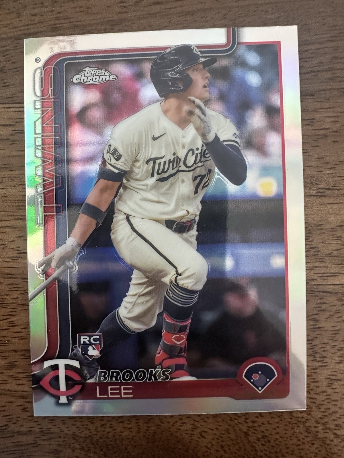2025 Topps Chrome Brooks Lee #234 Refractor RC