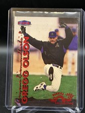 1999 Fleer Tradition #498W Gregg Olson Warning Track Collection