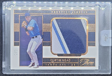 2023 Panini Three and Two Curtis Mead Prospect Jersey Patch /3 Rays
