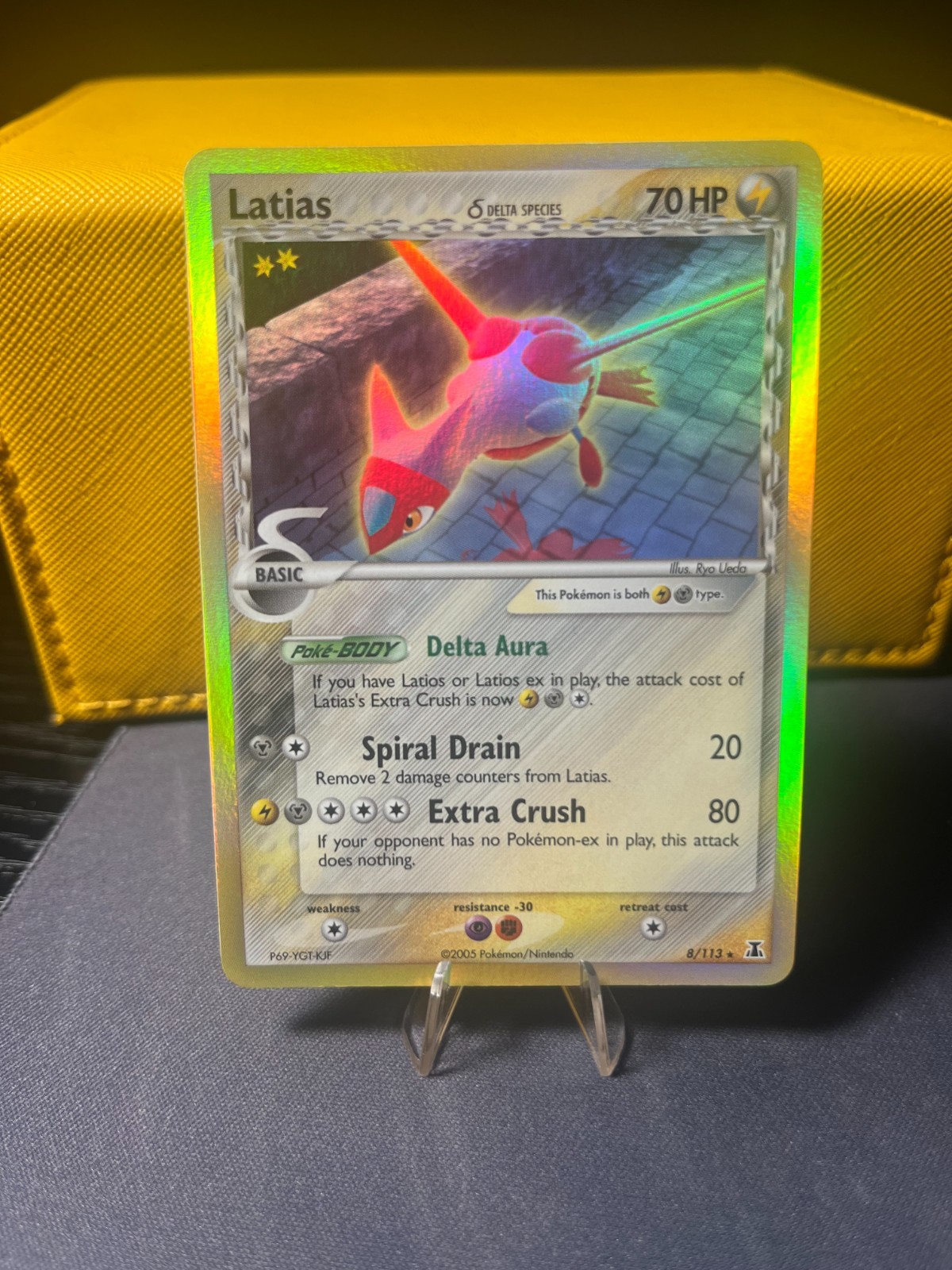 Latias 8/113 Reverse Holo Delta Species Pokemon 2005
