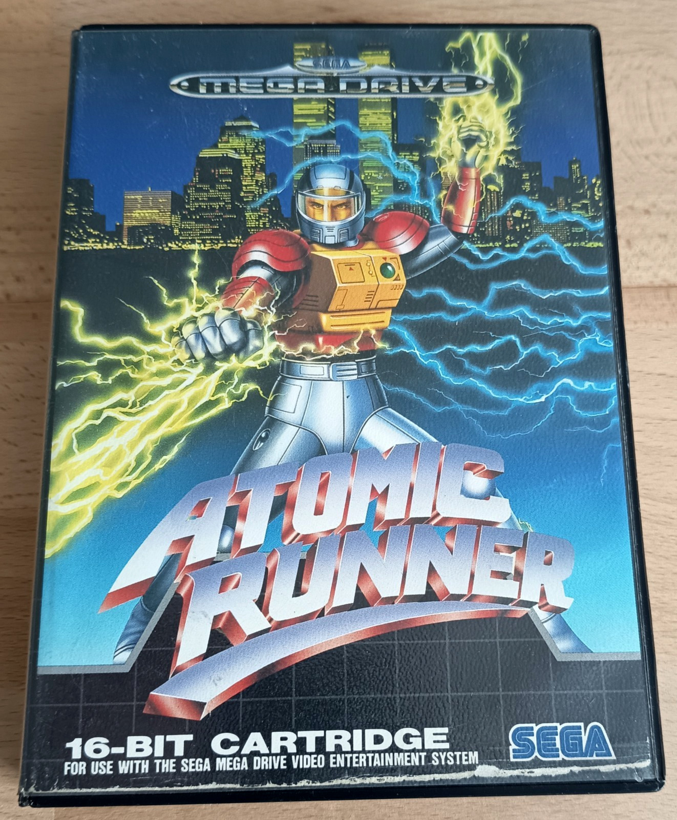 Megadrive 1 & 2 Atomic Runner [PAL ORIGINAL] En Boîte Sans Notice Sega *JRF