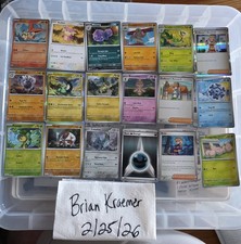Pokemon Cards Basic Stage 1 Stage 2 Cofagrigus Chandelure Cobalion Lot Of 30 Set