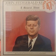 John Fitzgerald Kennedy A Memorial Album Premier Albums Inc. LP 12" 33 RPM Vinyl