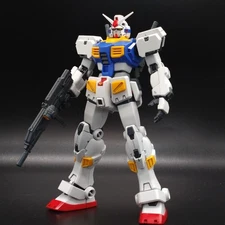 HG Gundam Unit 7 1/144 Fully Painted Model Kit, Includes Accessories
