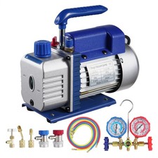 Pompa per vuoto 3,5CFM pompa depressione 1/5HP 220V climatizzatore 1 stadio ausilio montaggio