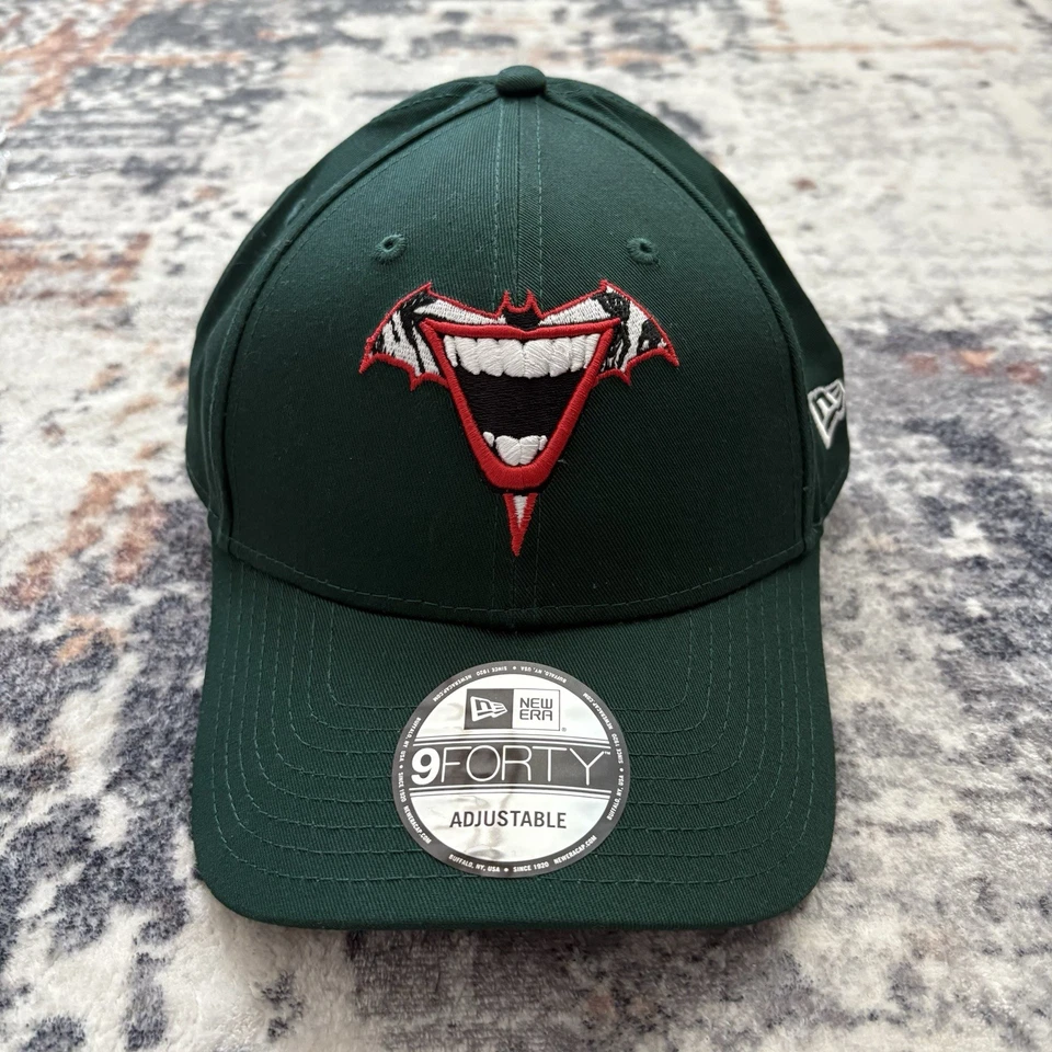 Gorra New Era Hombre The Joker Stretched Smile 9Forty Gorra Ajustable Verde Foto 2 de 4