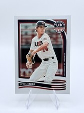 Levi Sterling 2024 Panini Stars & Stripes USA Baseball #87 Trading Card FREESHIP