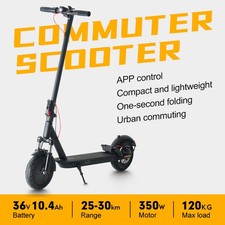 Dual-Shock 25MPH E-Scooter for Urban Use - Great Adult Gift for Xmas Birthday