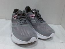 UsedVeryGood - Saucony Womens Ride 15, Alloy/Quartz, 11, Wide