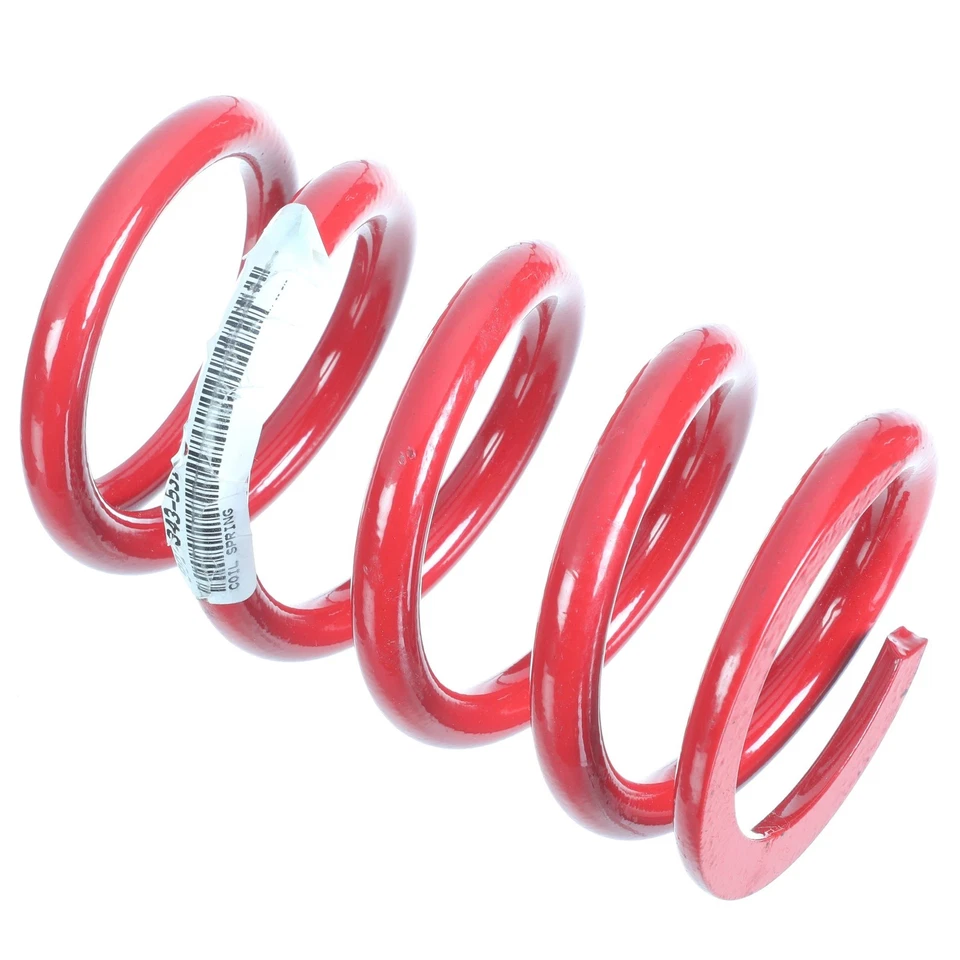 GENUÍNO PORSCHE 2022-24 718 Cayman GT4 RS Fr mola helicoidal vermelha 991-343-531-71-504 - Imagem 2 de 4