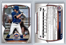 2023 Bowman Draft #BD-152 AJ Ewing