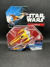 Hot Wheels Starships Star Wars Naboo N-1 Starfighter DXX66 Die-Cast NEW NIB 2016