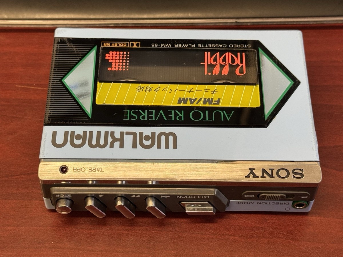 Vintage Sony WM-55 Walkman Cassette Player Working Japan | eBay