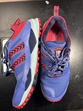 Brooks Cascadia 12 Women's Trail Running Shoes Size 8.5 Baja Blue Gently Used