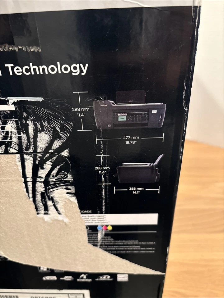 Lexmark Prospect Pro205 Professional Wireless 4 In 1 Inkjet Printer Fax “No Ink” - Image 4 of 4