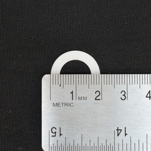 Weiße Nylonunterlegscheiben für Gitarrenpedale und Fußschalter (Pkg. von 100) - Bild 3 von 3