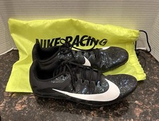 Nike Zoom Rival S Black Indigo Fog Speckle Track Shoes - Mens Sz 12