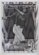 2021 Bowman Draft Chrome Black & White RayWave Refractor Kyle Manzardo sl7
