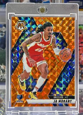 2024 Panini Ja Morant - Orange Holo Prizm /249 - Memphis Grizzlies