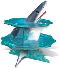 Shark Cupcake Stand of Size 14" for Halloween - Beistle