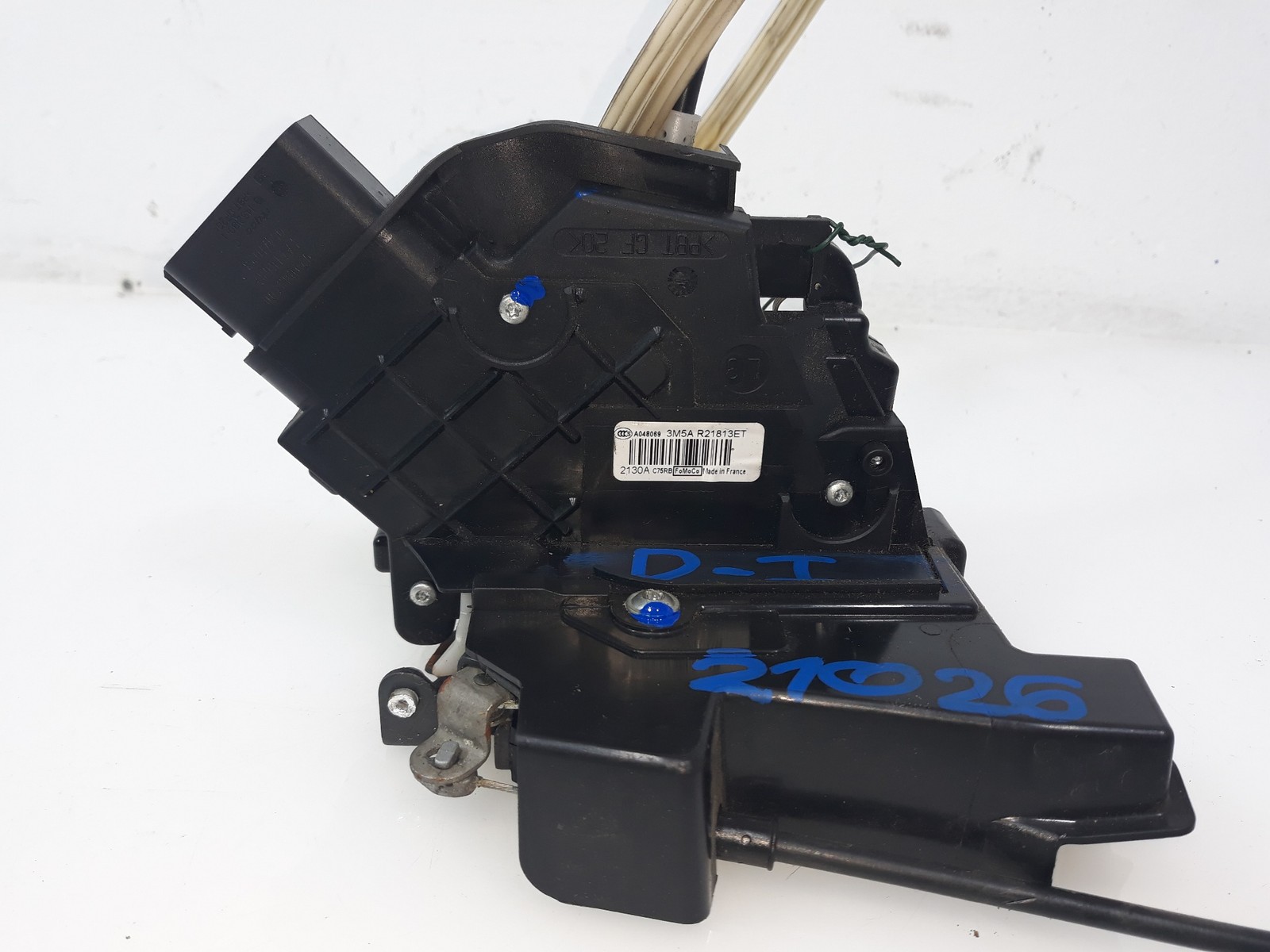 3M5AR21813ET LEFT FRONT DOOR LOCK / 3M5AR21813ET / 1354328 FOR FORD C-MA