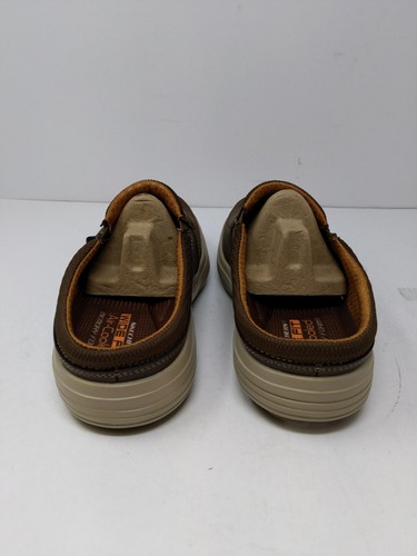 Mocasín sin cordones Skechers Porter Vamen para hombre, marrón, 11 W EE. UU. - Imagen 5 de 5
