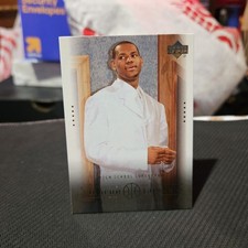 LeBron James 2003-04 Upper Deck Boxed Set High School Superstar Rookie Card #7. rookie card picture