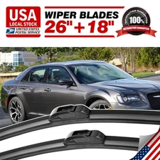 Genuine Original Equipment Front Windshield Wiper Blades Pair 26"+18" All Season