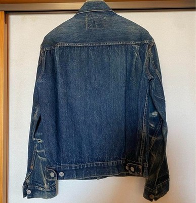 Vintage Levis 507XX Second Original Denim Jacket Outer Mens Size