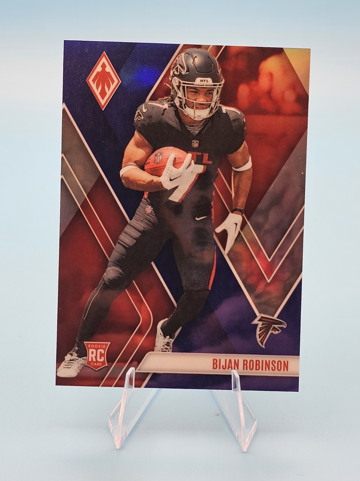 2023 Panini Phoenix BIJAN ROBINSON Rookie Blue Prizm /35 Atlanta Falcons RC #104