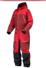 $650 Ski-Doo Snowmobile 440932 Men's BC Kona One-Piece Suit,Large Brick Red K1