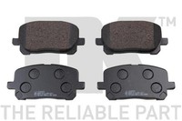 NK Bremsbelagsatz Scheibenbremse 224553 FüR Verso Avensis Toyota CLM20_ CLM20R