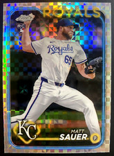 2024 Topps Chrome Update Base Matt Sauer #USC155 ROOKIE X-Fractor