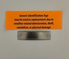 <!--F#f_0-->Blank Door Tag 1950s and on w/ rivet holes<!--F/-->