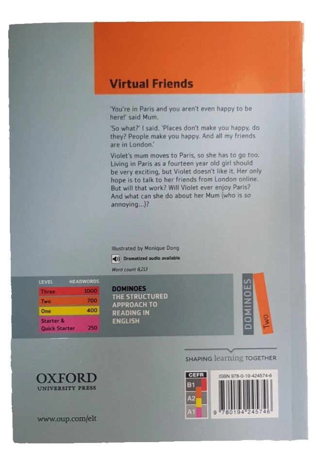 OXFORD UNIVERSITY PRESS, Linguistics book : Virtual Friends, Helen Salter(1 pc.) - Image 3 of 4