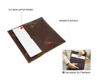 Leather Tablet Case Laptop Cover Sleeve For iPad 12.9" MacBook Pro 14.2" 16.2"