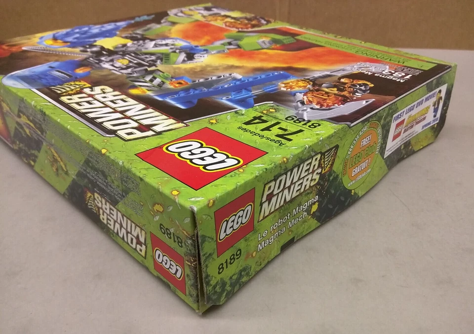 LEGO Power Miners 8189 Magma Mech ¡NUEVO! Taladro de garra tanque de agua Firax Lava Monster Foto 3 de 4