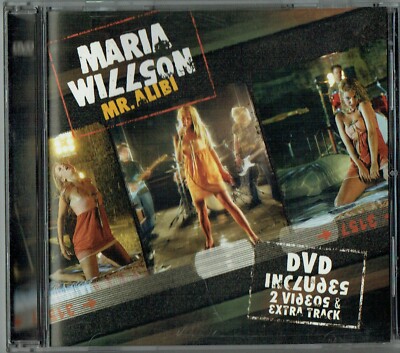 MARIA WILLSON - DVD -  Mr. Alibi (Video), Out Of Time (Acoustic) + Gallery