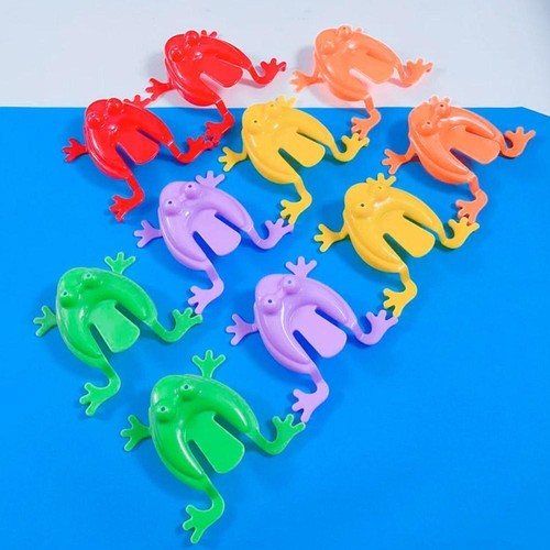 Jumping Plastic Frogs - Pinata Toy Loot/Party Bag Fillers Wedding/Kids~ - Picture 3 of 16