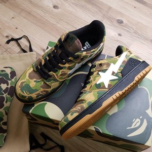bape camo sneakers