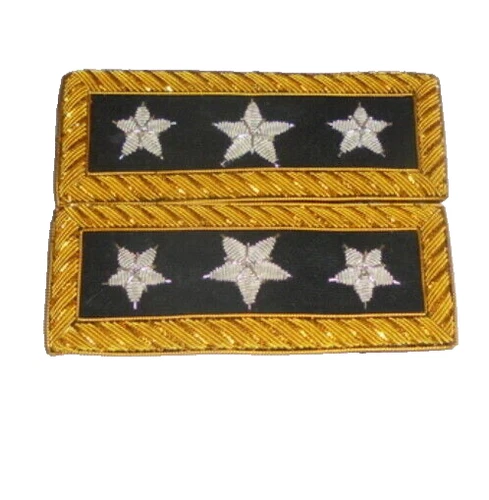 US 3 Star General Staff Officer Uniform Union Rank Army Boards Straps Civil War